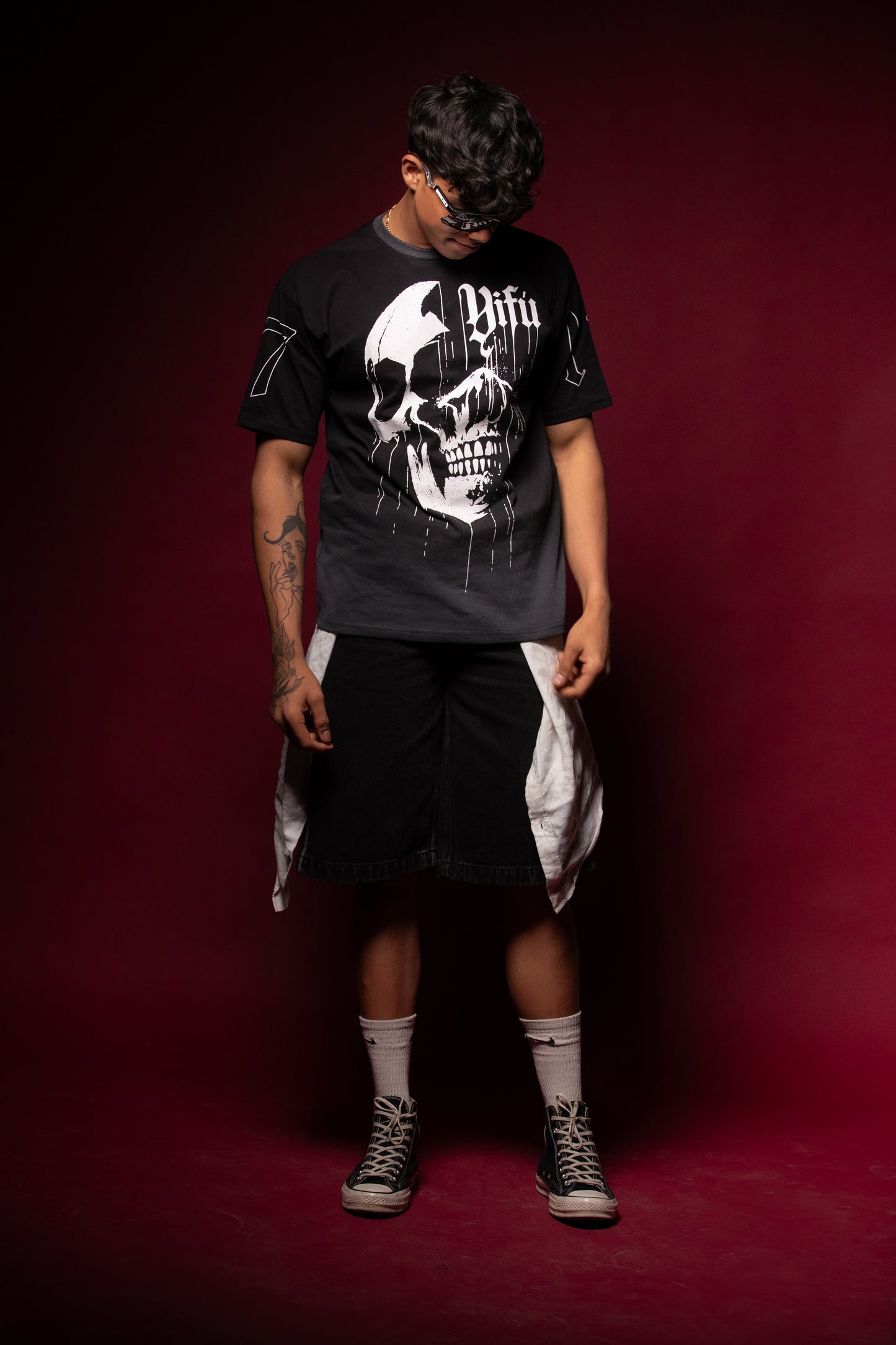 Washed reaper T-shirt (Unisex)