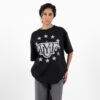 Black T-Shirt with Stars