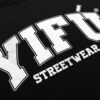 Black T-Shirt with Yifú Streetwear